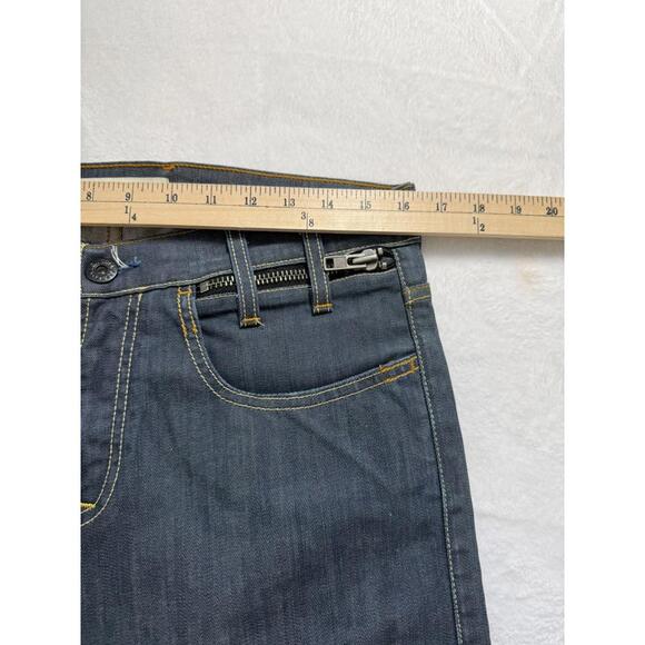 (VERY RARE!!) Levi's 504 Straight Red Label Selvedge Zipper Pocket Jeans 31x28 - Picture 9 of 9